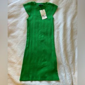 Green Zara Mini dress